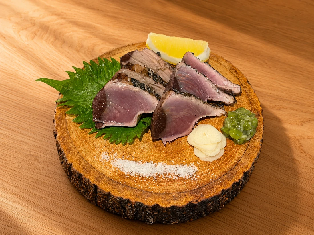 Straw-Seared Bonito (Katsuo no Warayaki)